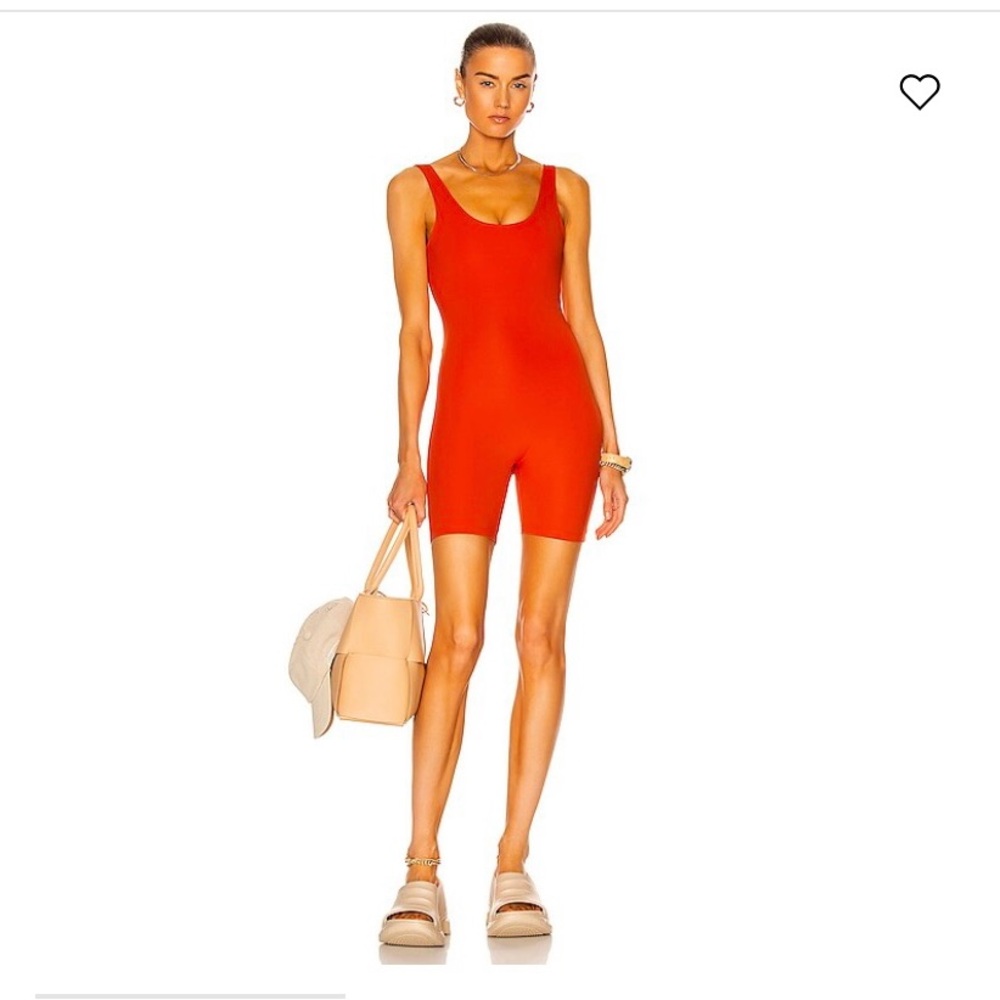 Girlfriend Collective bike short unitard